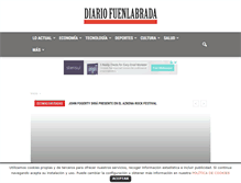 Tablet Screenshot of diariofuenlabrada.com